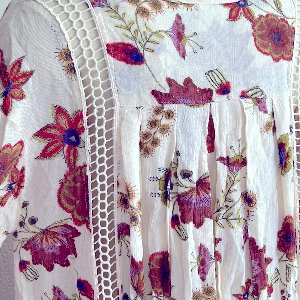 Free People Just The Two of Us tunic S/P